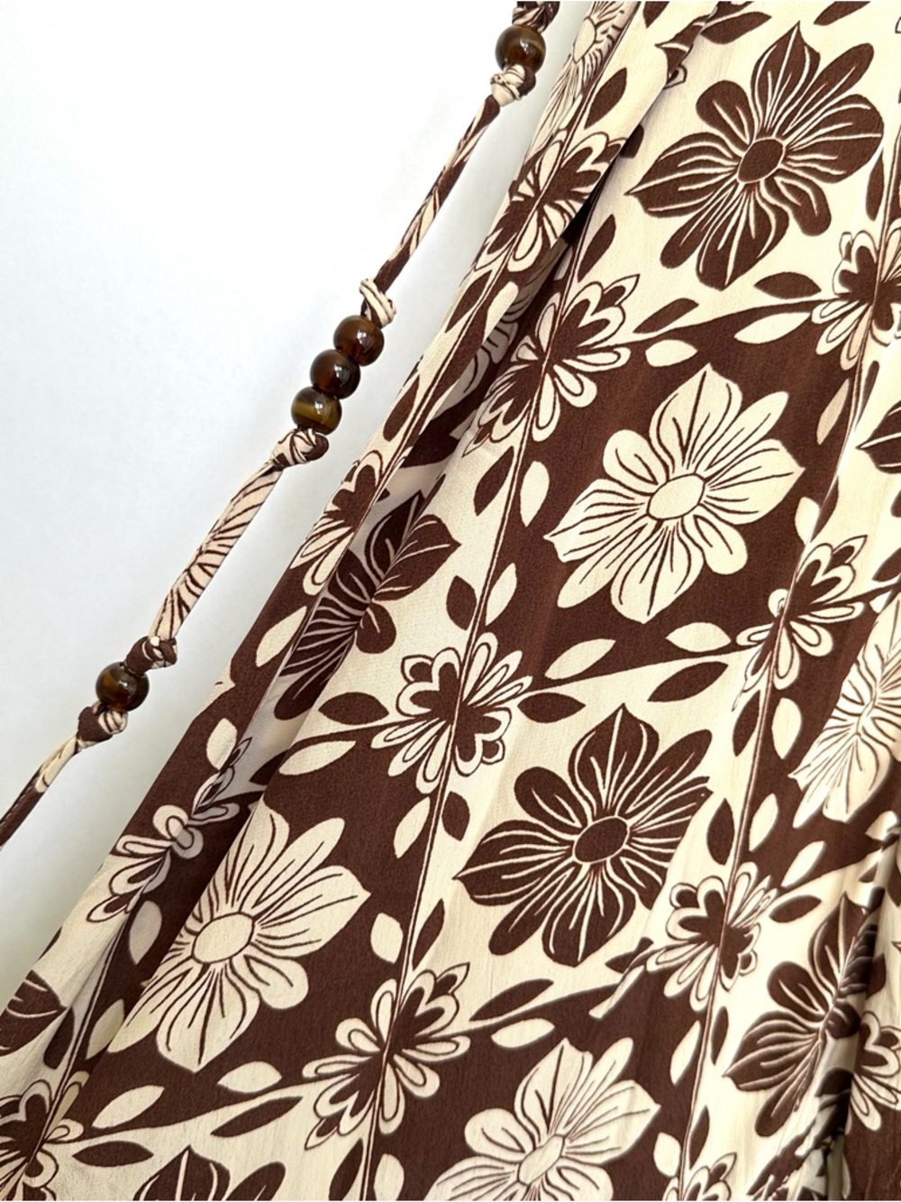 J.Crew Caspia Dress in Chocolate Floral Crepe de Chine | XL | NWT - Picture 12 of 15